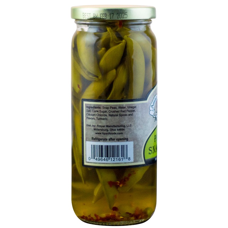 Amish Wedding All Natural Pickled Snap Peas 2 Jars 16