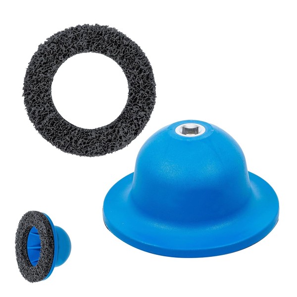 Btstil 2-Piece Wheel Hub Grinder for Tyre Change and Rim