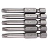 ZHIDA Torx TX25 Screwdriver Bit Set T25 Two Inch Long