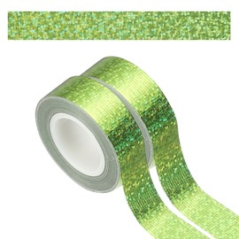 PATIKIL 2Roll Prism Tape, Decorative Tape for Crafts, Green