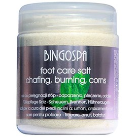 BINGOSPA Foot Salt - Prone to Sore Spots and Blisters - 550g - Foot Bath, Bath Salts - Unscented