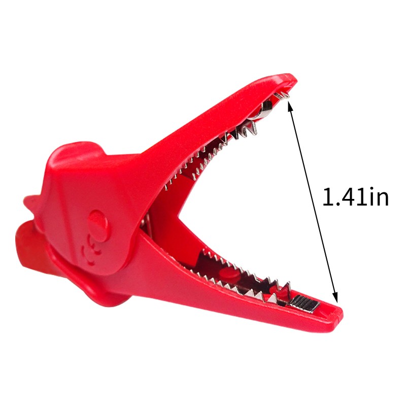 Peakelect Heavy Duty Alligator Clip Full Insulated Safe Crocodile Clip