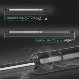 Vurkcy 2 PCS Rear Hatch Shocks Struts Lift Gate Supports Gas Springs Fit for Ford Escape 2001-2012, Mercury Mariner 2005-2011, Replace 4370 SG204033 SG204034