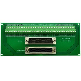 CZH-LABS DSUB DB78HD Male/Female Header Breakout Board, D-SUB Breakout Moudle.
