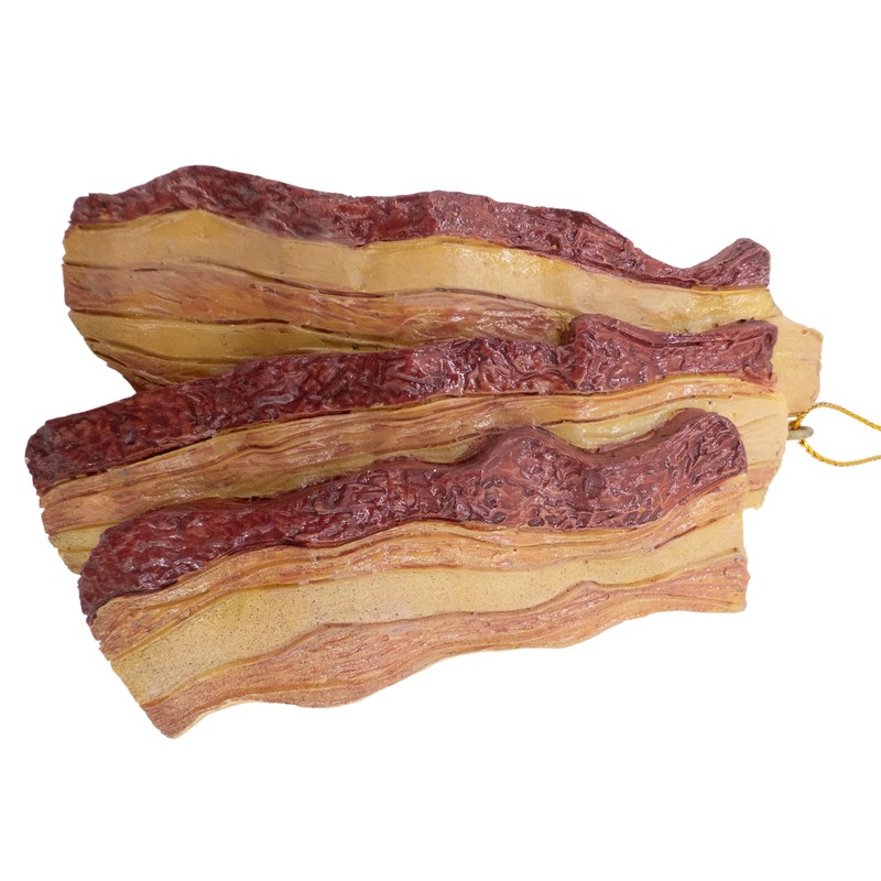 Bacon Food Christmas Tree Ornament