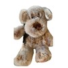 Weighted stuffed animal with 2 lbs, fluffy dog, washable plush
