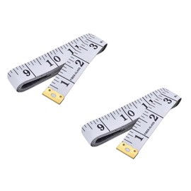 GCS 2 x 60/1.5M SEWING TAILOR SOFT FLAT FABRIC TAPE MEASURE/MEASURING LONDON