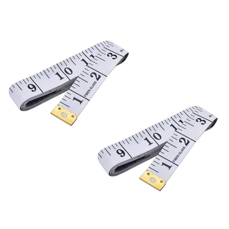GCS 2 x 60/1.5M SEWING TAILOR SOFT FLAT FABRIC TAPE