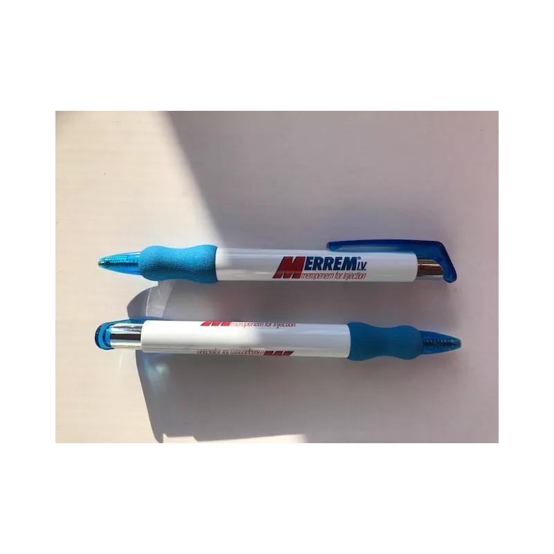2 Merrem / Novaplus Shakespeare Pens with Clip & Grip