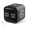 GuDoQi Multi-Function Cube Timer, 5/10/30/60 Min & Custom Count Down,