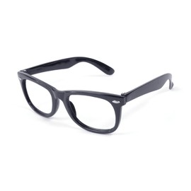 Bristol Novelty BA182 Black Frame Specs Spectacles, Unisex-Adult, One Size