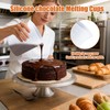 4-Piece Silicone Measuring Cup Set 350ml Silicone Chocolate Melting Cups