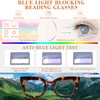 OPTOFENDY Bifocal Reading Glasses for Women, Clear Top Cat Eye