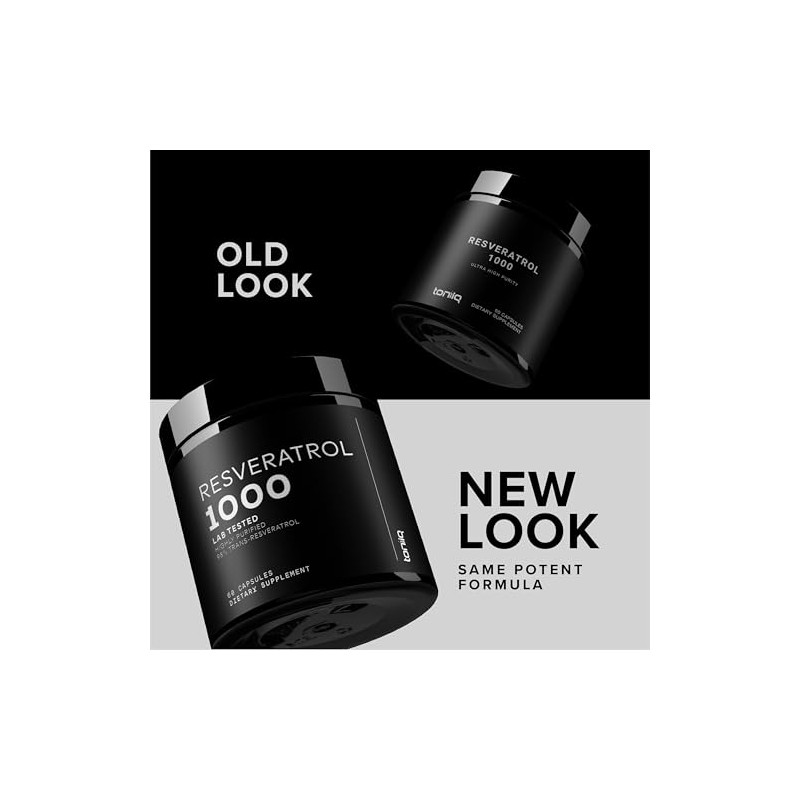Toniiq Resveratrol Trans de Ultra Alta Potencia