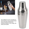 Stainless Steel Drink Shaker French Style 2 Section Martini Mixer