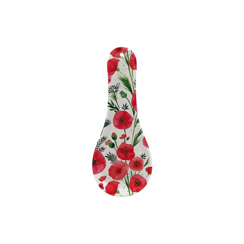 The Leonardo Collection Finola Stack Poppy Spoon Rest | Durable