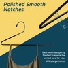 Lifemaster Metal Pants Hanger Set - 30 Pieces Elegant Non-Slip