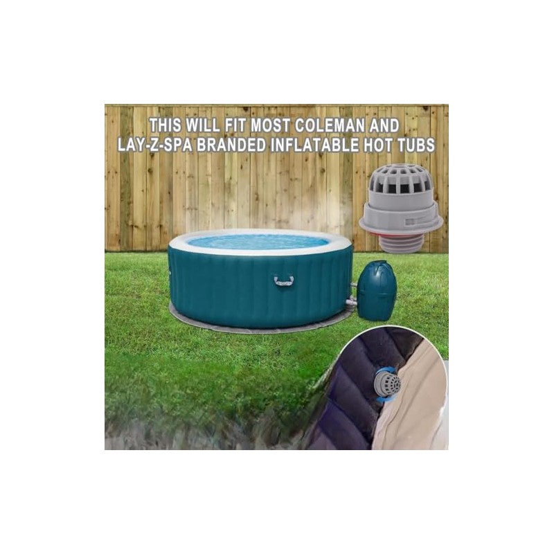 Hot Tub Debris Screen, 5 cm Chemconnect Mount, Compatible with