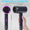 Secadora De Cabello Profesional Portátil De 800w Y 2 Veloc