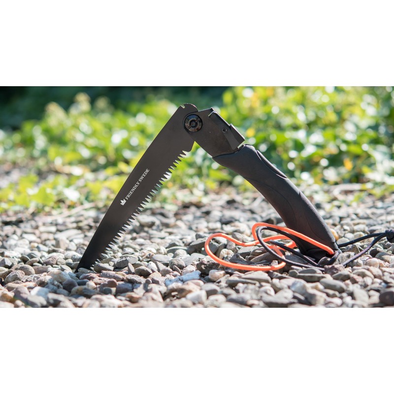 The Friendly Swede Folding Saw For Hiking, Camping and Gardening,