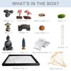 YUNGCHI Zen Garden for Desk Mini Japanese Sand Desktop Office