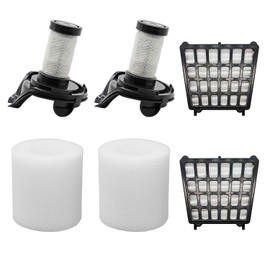 Lemige Replacement filters for Shark Flex DuoClean Corded Ultra-Light Vacuum HV390, HV391, HV392, 2 HEPA Filters + 2 Foam Filters+ 2 Pre-Motor Filters