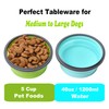 Large Collapsible Dog Bowls, 2 Pack 40 OZ Travel Dog