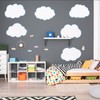 FOBSME 60 Pcs Large Clouds Cutouts 7.48x5.12 Inch Paper Cloud
