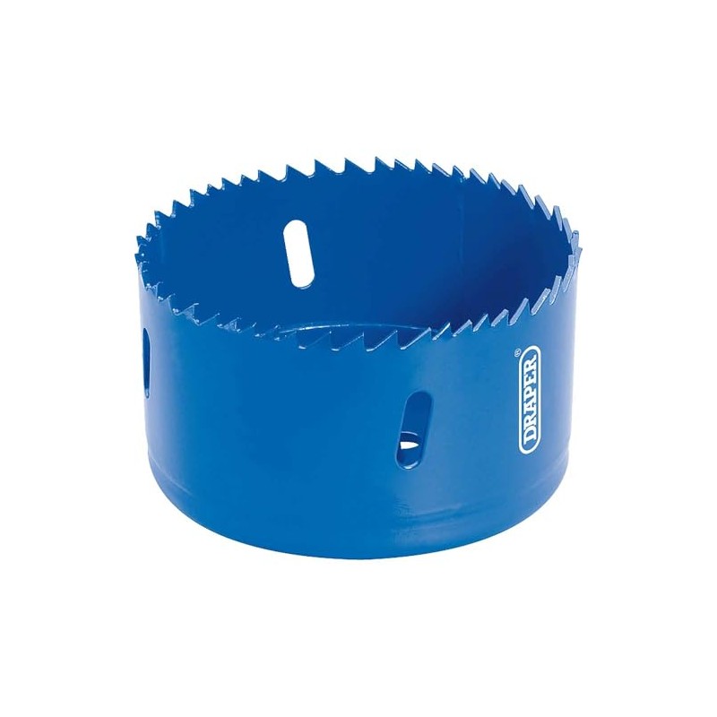 Draper 41090 Expert HSS Bi-Metal Holesaw Blade, 89mm, Blue