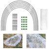 Greenhouse Hoops Grow Tunnel Long Garden Hoops Rust Free Fiberglass