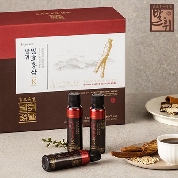 [HY] Exercising fermented red ginseng K 1 box + shopping bag / [에치와이] 발휘 발효홍삼K 1박스+쇼핑백