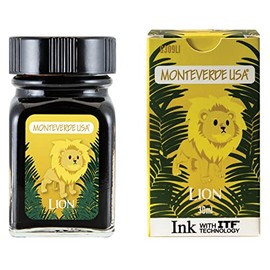 Monteverde G309LI Ink Bottle 30 ml - Jungle Lion (Yellow)