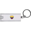 Azeeda 'Colombia Flag Heart' Keyring LED Torch (KT00031331)