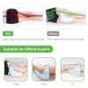 Toolzia Hip Alignment Memory Foam Leg Pillow for Side Sleeping