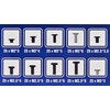 Assorted Laptop Screws Set (250 Pcs) SCW-250LP