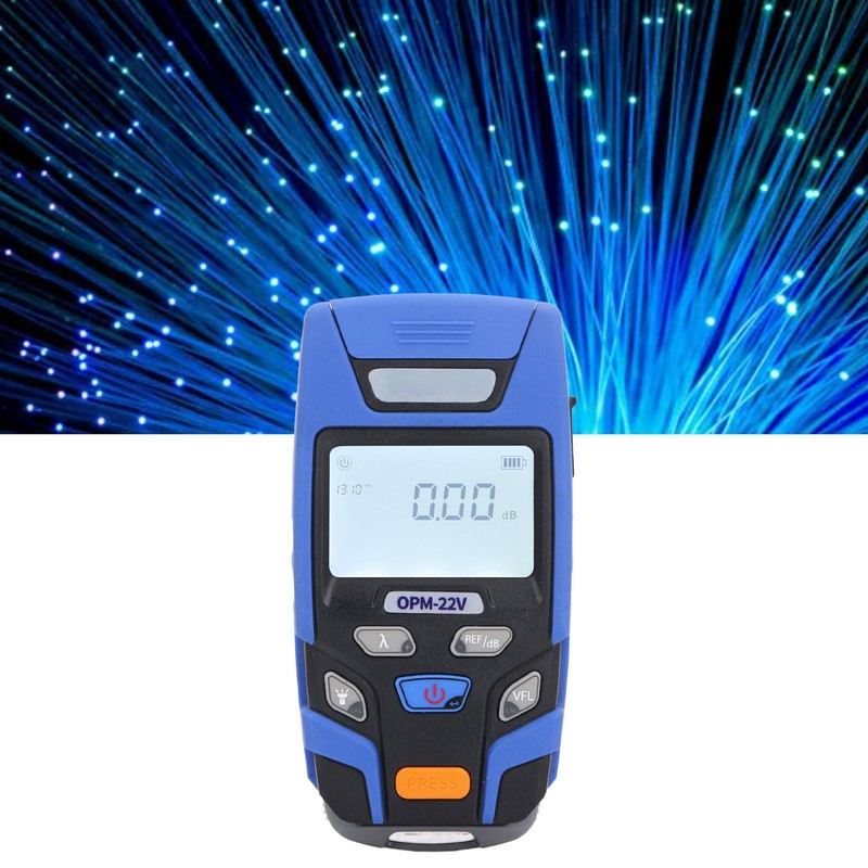 Optical Fiber Power Meter ‑70 To +6dBm Rechargeable Mini Fiber