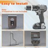 LEONTOOL Replacement Belt Clip Hook for Dewalt, 304 Stainless Steel