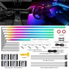 Dreamcolor Acrylic Interior Car LED Strip Light with Wireless APP,