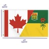 3×5 FT Canada Saskatchewan Flag, Novel Large 100D Canadian SA