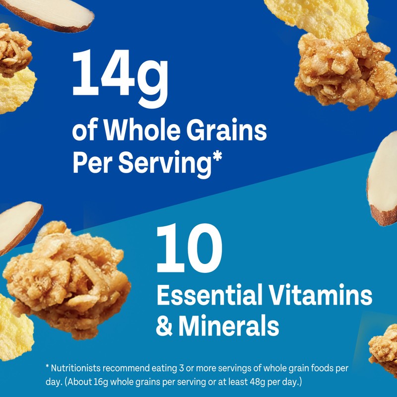 Honey Bunches of Oats with Almonds Breakfast Cereal, Honey Cereal