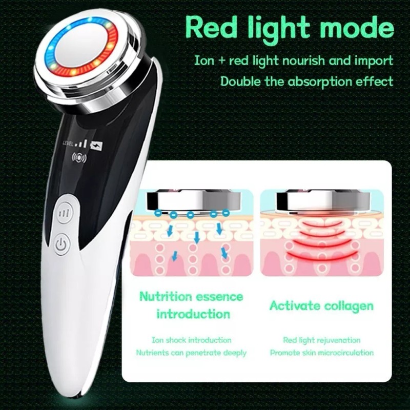 A-Tion Máquina De Belleza Ems Reafirmante Facial Fotón Led Arrugas