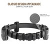 VISMIX Leather Duty Belt Police 2" Hook Lining Basketweave Leather