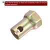 sourcing map Spindle Nut Socket 55 mm Hexagonal Wheel Bearing