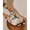 EACHY Travel Makeup Bag, Large Capacity Cosmetic Bags for Women,