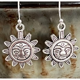 Etched Silver Earrings. Jewelry Earrings for Women #3298FE207