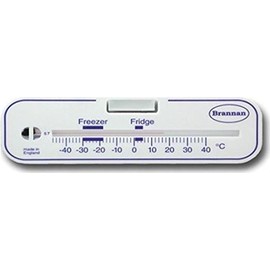 Brannan Horizontal Fridge Freezer Thermometer