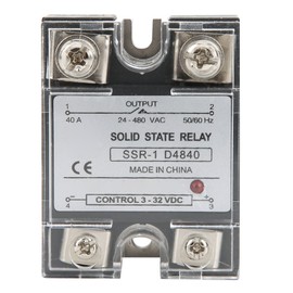 SSR-40-DA Solid State Relay SSR Solid State Module DC Controlled AC 40A 3-32VDC