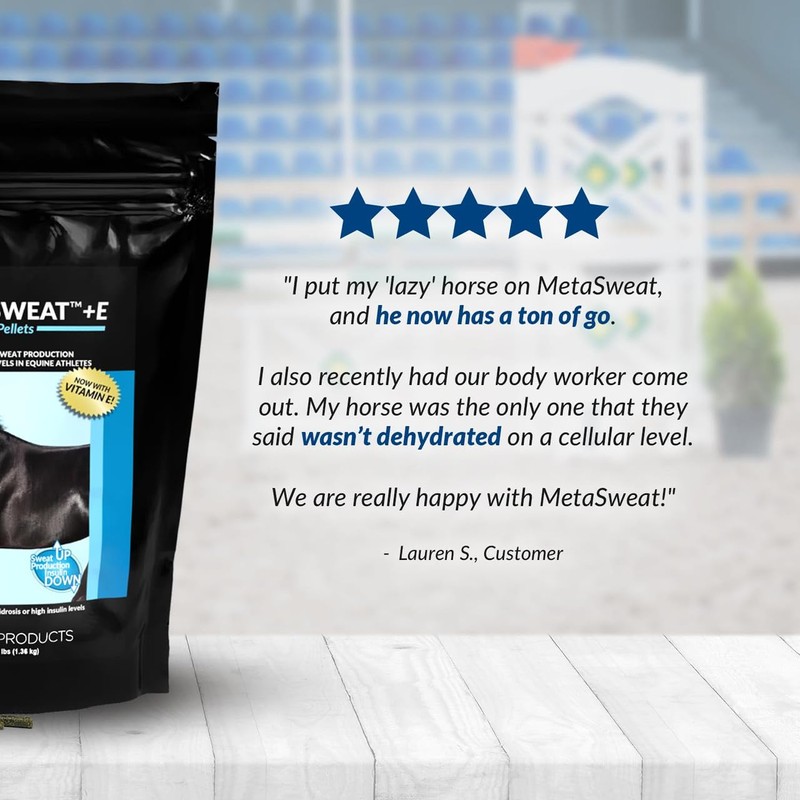 MetaSweat™ +E Performance and Anhidrosis Pellets (3lb)