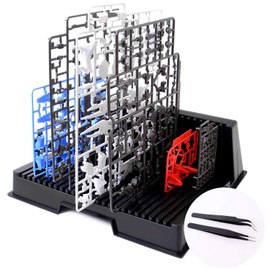 Pstyle PST-008 Runner Stand, Gunpla Plastic Model, Stand with 2 Tweezers