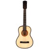 Miniature Wooden Classical Guitar Model with Stand Musical Instrument Ornaments